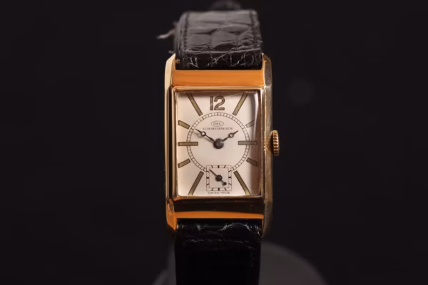 IWC Rectangular, 14 k