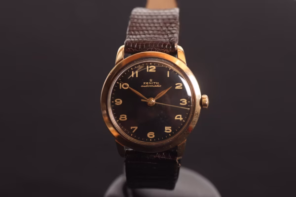 Zenith 18 k, Giltdial, Bumperautomatic