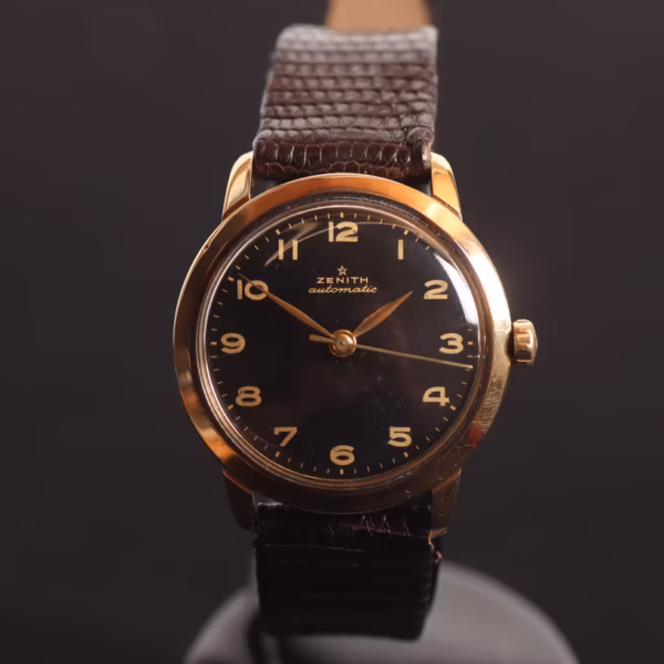 Zenith 18 k, Giltdial, Bumperautomatic